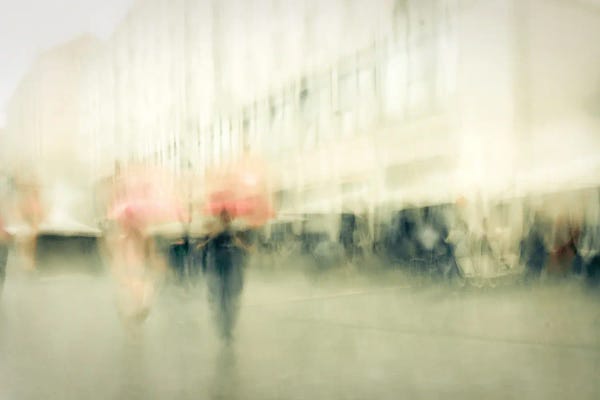 Abstract Photography: Saturday In Town by Dorit Fuhg