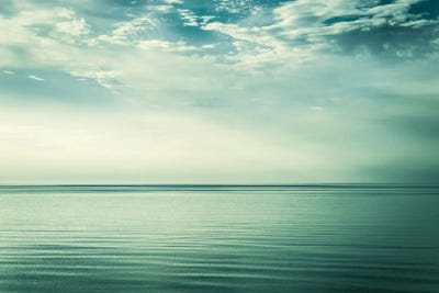 Sea and Sky by Dorit Fuhg canvas print