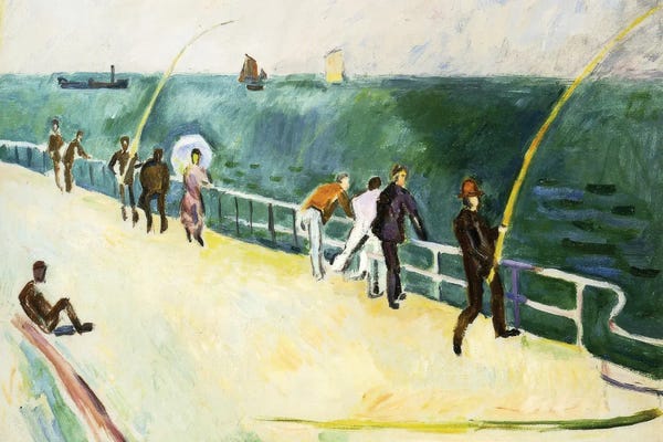 Fishing: Men Fishing by Raoul Dufy