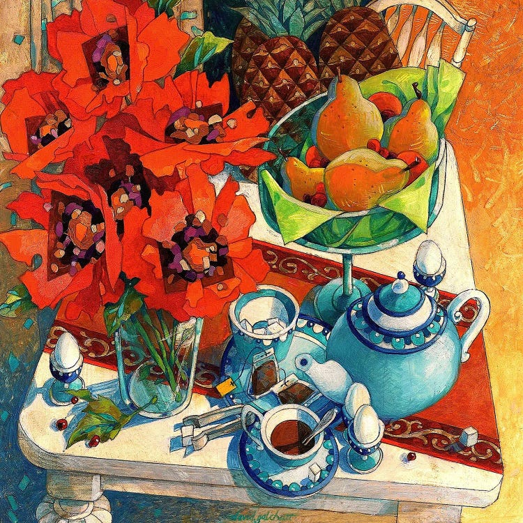 The Breakfast Ritual by David Galchutt wall art