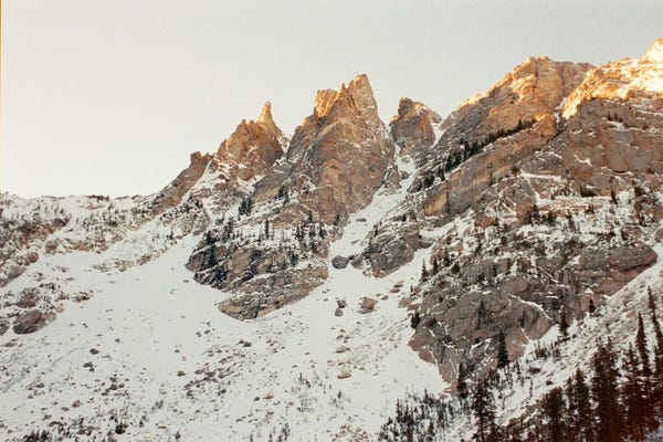 Nature Lover: Last Light On The Crags by Daniel Garcia