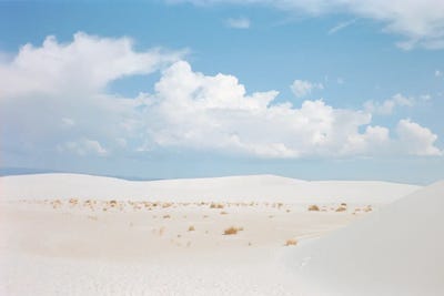 White Sands by Daniel Garcia framed canvas print