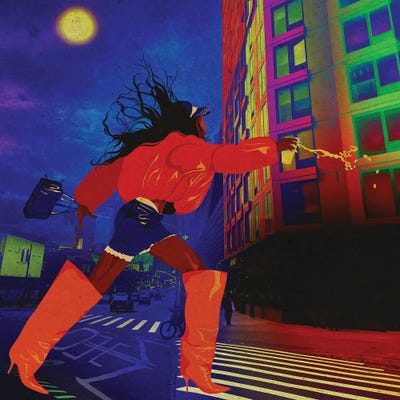 Dani Grand - Canvas Prints: Rush Hour by Dani Grand