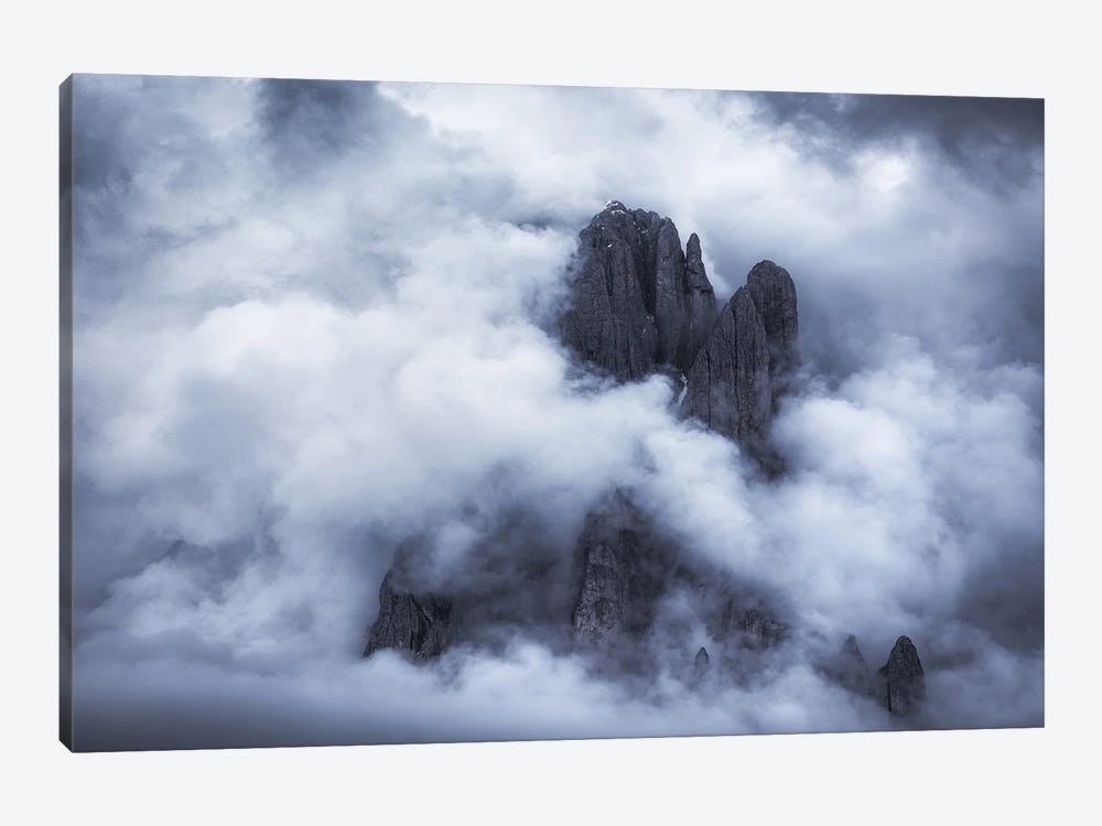 A Cloudy Peak In The Dolomites by Daniel Gastager 1-piece Canvas Artwork