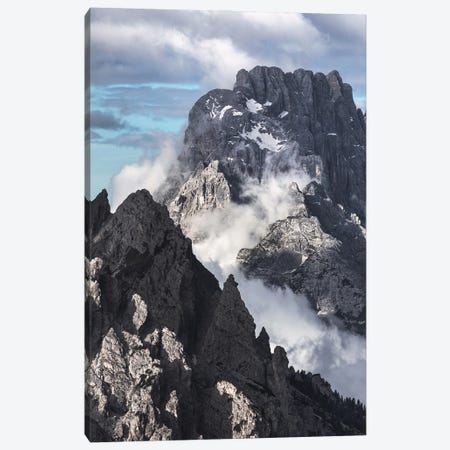 Dramatic Mountains In The Dolomites Canvas Print #DGG158} by Daniel Gastager Canvas Wall Art