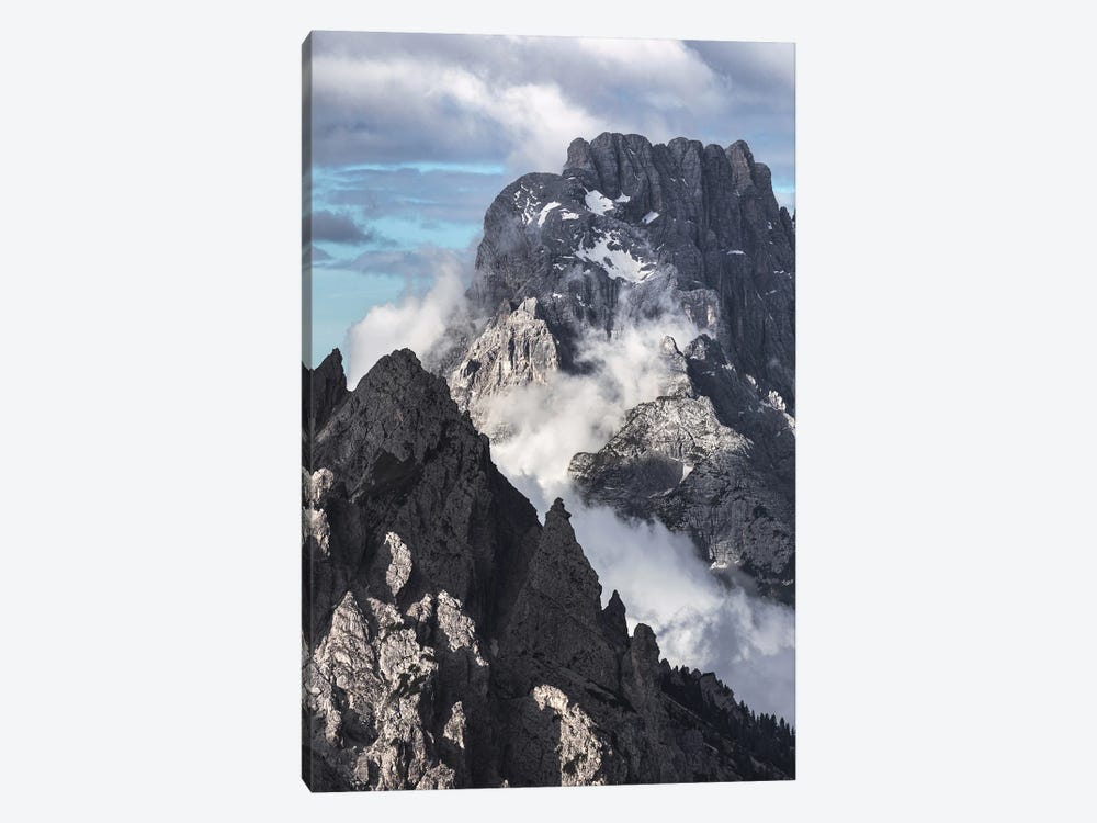 Dramatic Mountains In The Dolomites by Daniel Gastager 1-piece Canvas Art