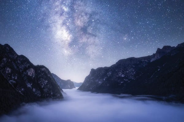 Daniel Gastager: The Milky Way Above The Clouds by Daniel Gastager