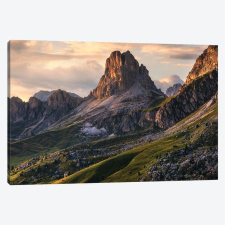 Golden Summer Evening In The Dolomites Canvas Print #DGG174} by Daniel Gastager Canvas Print