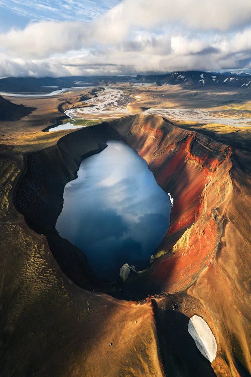 A Sunny Afternoon In The Icelandic Highlands