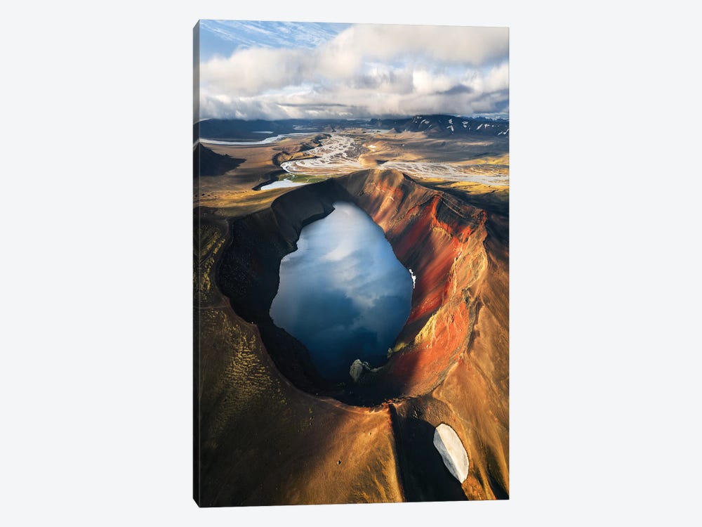 A Sunny Afternoon In The Icelandic Highlands by Daniel Gastager 1-piece Canvas Art