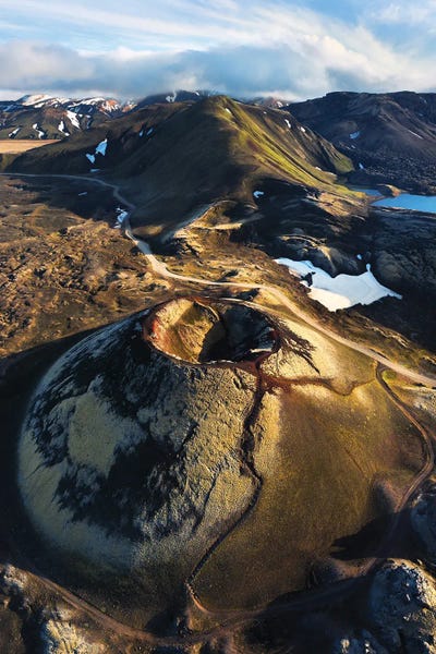 Iceland: The Icelandic Highlands From Above by Daniel Gastager