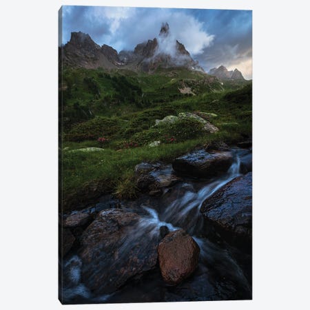 Last Light After The Rain In The French Alps Canvas Print #DGG201} by Daniel Gastager Canvas Artwork