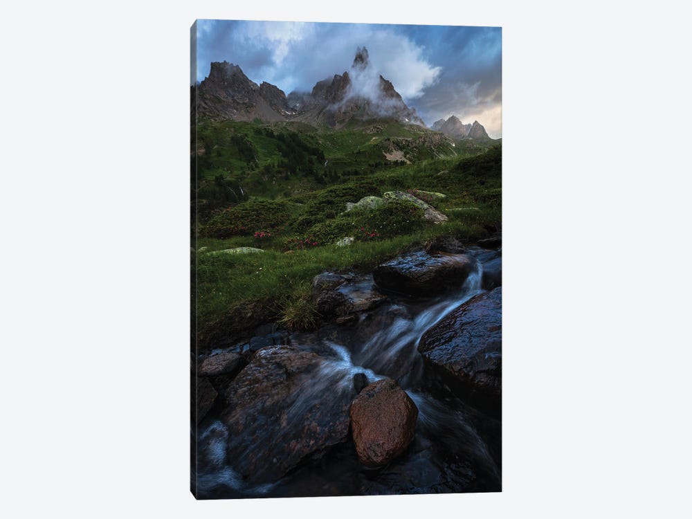 Last Light After The Rain In The French Alps by Daniel Gastager 1-piece Canvas Artwork
