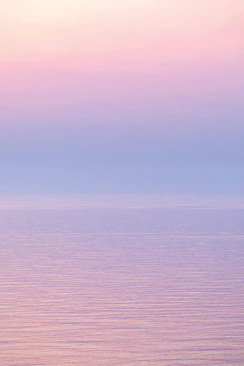 Soft Evening Colors At The Coast