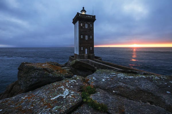 Brittany: A Moody Evening At The Coast Of Brittany by Daniel Gastager