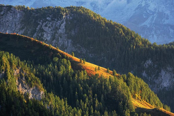 Bavaria: An Autumn Evening In The Bavarian Alps by Daniel Gastager