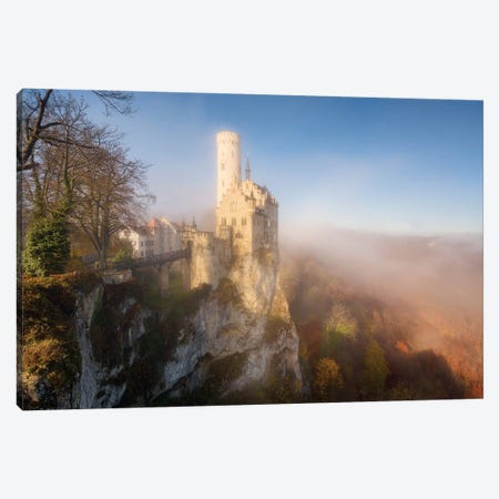 German Fairytale Castle Canvas Print #DGG238} by Daniel Gastager Canvas Print