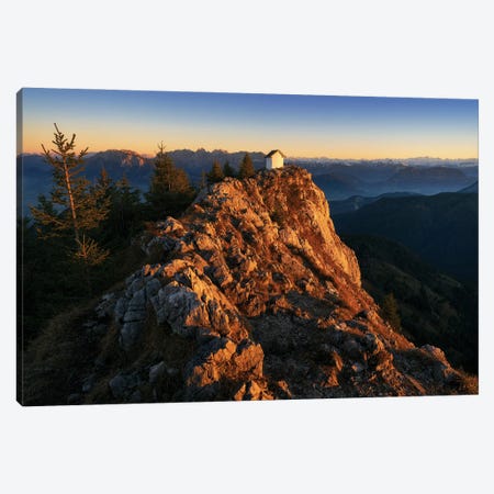 Last Light In The German Alps Canvas Print #DGG247} by Daniel Gastager Canvas Print