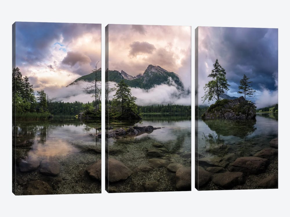 Dramatic Light After The Storm by Daniel Gastager 3-piece Canvas Art Print