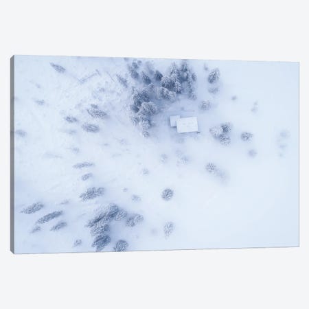 Snowy Wonderland From Above Canvas Print #DGG256} by Daniel Gastager Canvas Art