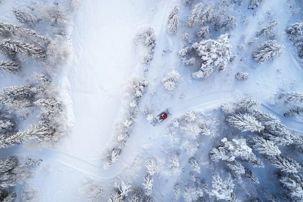 Daniel Gastager: Winter In Bavaria From Above by Daniel Gastager