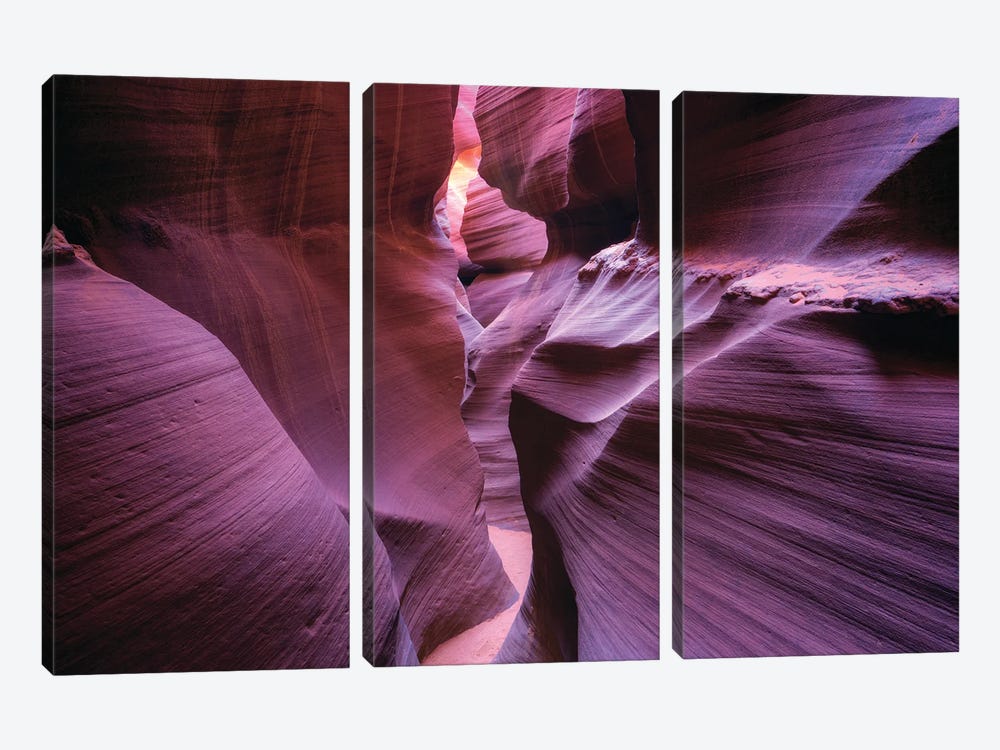 Antelope Canyon View by Daniel Gastager 3-piece Canvas Art