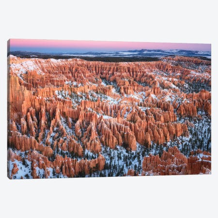 Bryce Canyon Winter Overlook Canvas Print #DGG264} by Daniel Gastager Canvas Print