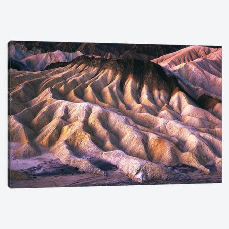 Dawn At The Badlands In Death Valley Canvas Print #DGG269} by Daniel Gastager Canvas Wall Art