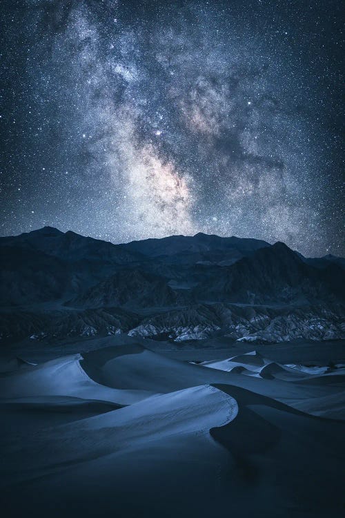 The Milky Way Above The Desert