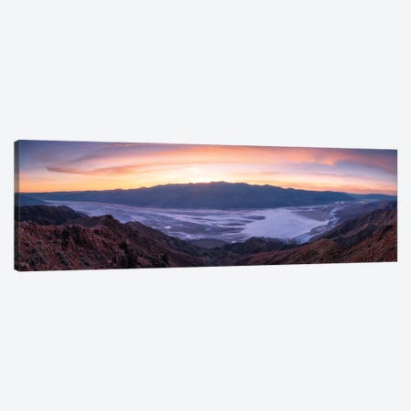 Death Valley Sunset Overlook Canvas Print #DGG275} by Daniel Gastager Canvas Wall Art