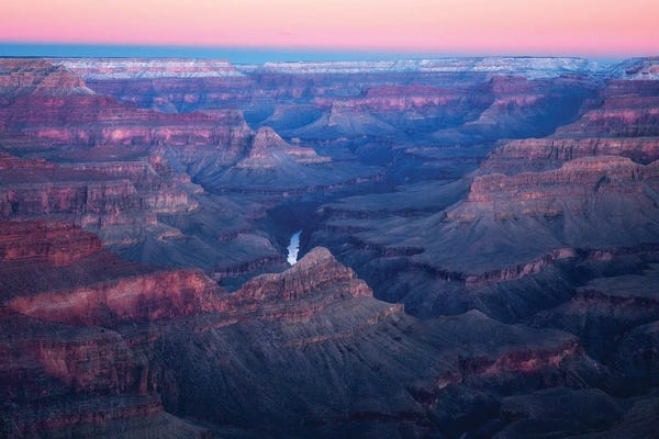 Arizona: A Cold Winter Morning At Grand Canyon by Daniel Gastager