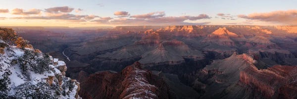 Arizona: A Grand Canyon Sunset Panorama by Daniel Gastager