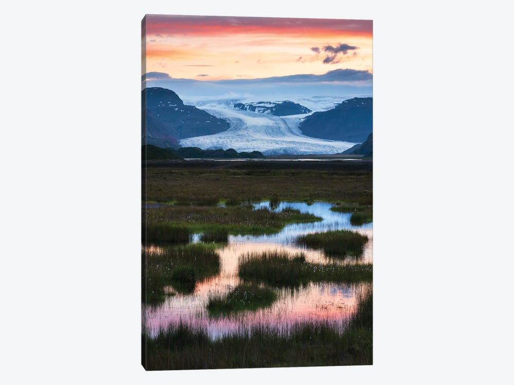 Soft Morning Colors In Iceland by Daniel Gastager 1-piece Canvas Art
