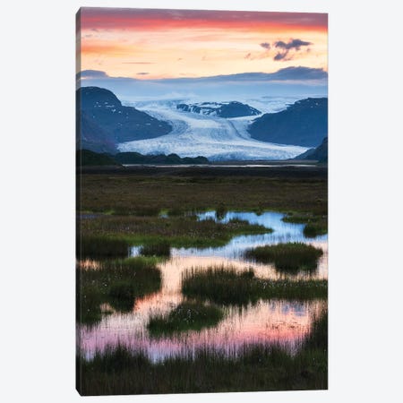 Soft Morning Colors In Iceland Canvas Print #DGG28} by Daniel Gastager Art Print