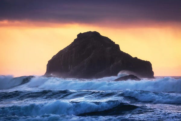 Daniel Gastager: Bandon Wild Coast Sunset by Daniel Gastager
