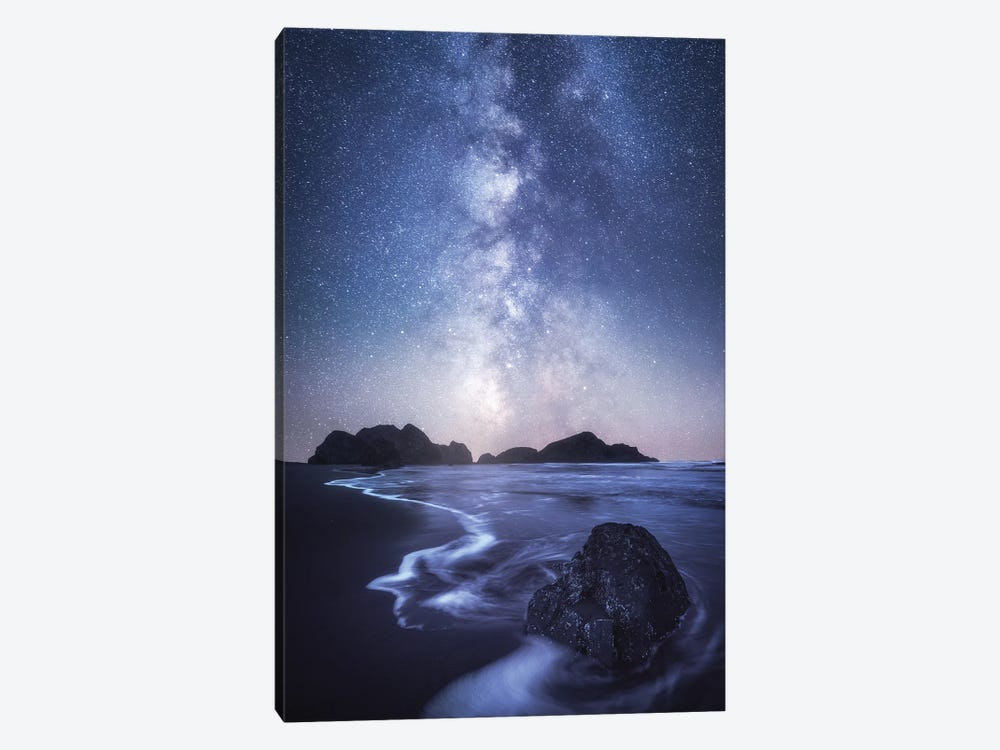 Milky Way Above The Coast Of Oregon by Daniel Gastager 1-piece Art Print