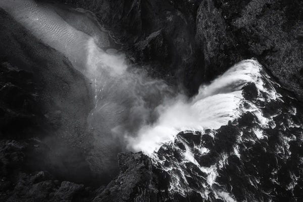 Skoger: Dramatic View Of Skogafoss by Daniel Gastager
