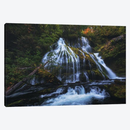 Autumn At Panther Creek Falls Canvas Print #DGG315} by Daniel Gastager Canvas Art Print