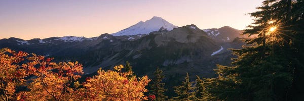 Washington: Mount Baker Autumn Panorama by Daniel Gastager
