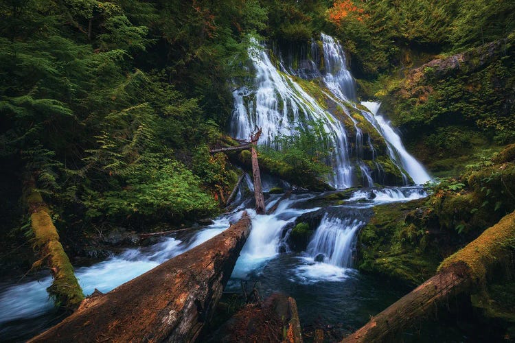 Panther Creek Falls In Washington