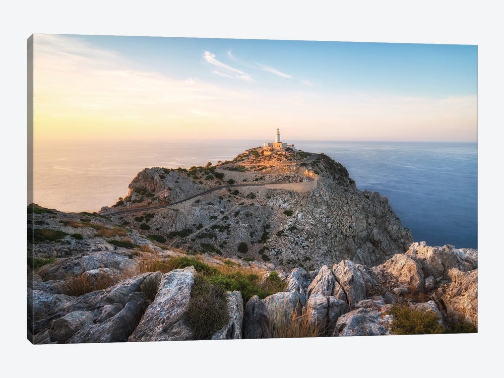 Golden Sunset At Cap De Formentor In Mallorca by Daniel Gastager 1-piece Art Print