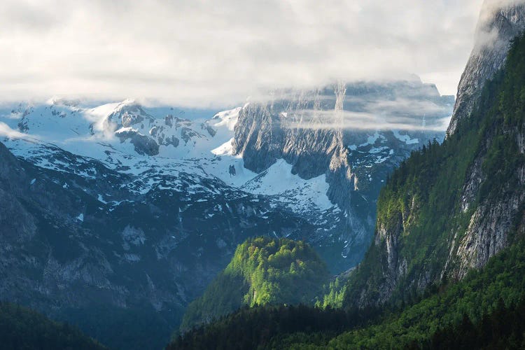 Dramatic Alpine View In Austria by Daniel Gastager wall art
