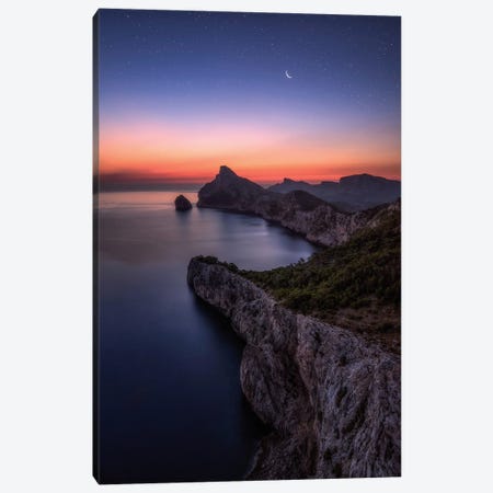 Dawn At Formentor In Mallorca Canvas Print #DGG373} by Daniel Gastager Canvas Wall Art