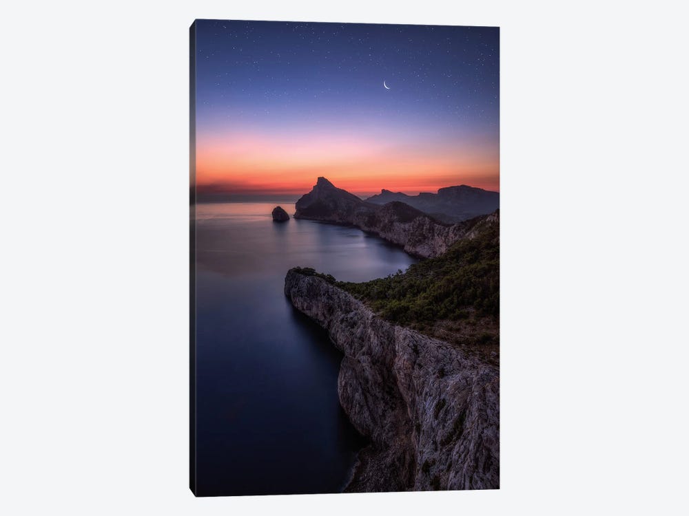 Dawn At Formentor In Mallorca by Daniel Gastager 1-piece Canvas Artwork