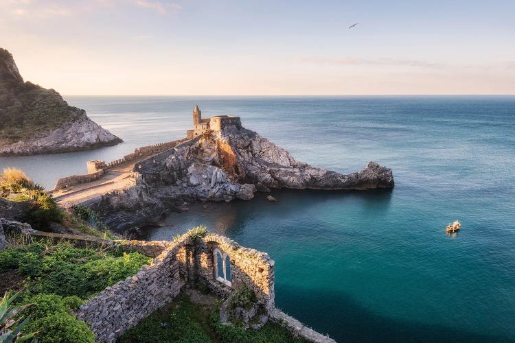 Sunny Morning At The Coast Of Italy