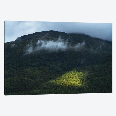 Moody Mountain View Canvas Print #DGG396} by Daniel Gastager Art Print