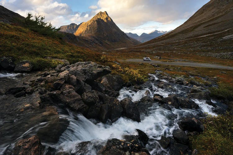 Camping In The Mountains Of Norway