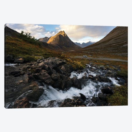 Camping In The Mountains Of Norway Canvas Print #DGG399} by Daniel Gastager Canvas Artwork
