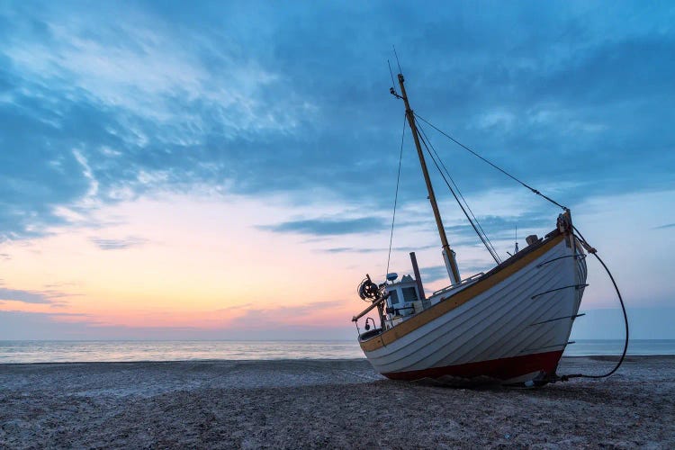 Dusk At The Coast Of Denmark