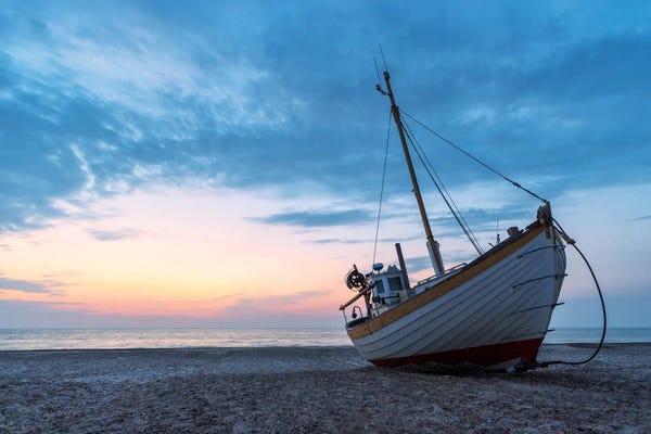 Denmark: Dusk At The Coast Of Denmark by Daniel Gastager
